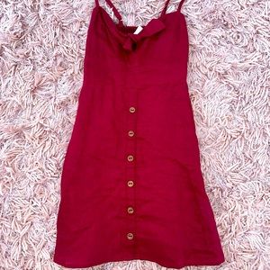 Blu Spero Red Sun Dress